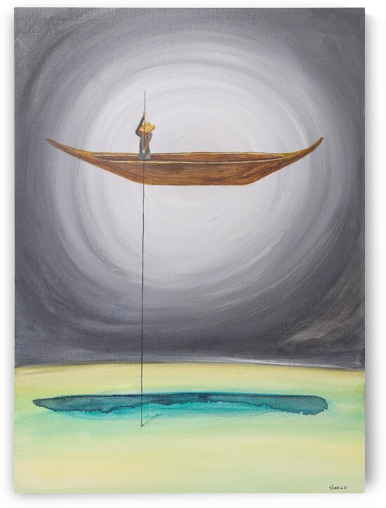 The Man and the Boat by Sivan Doron