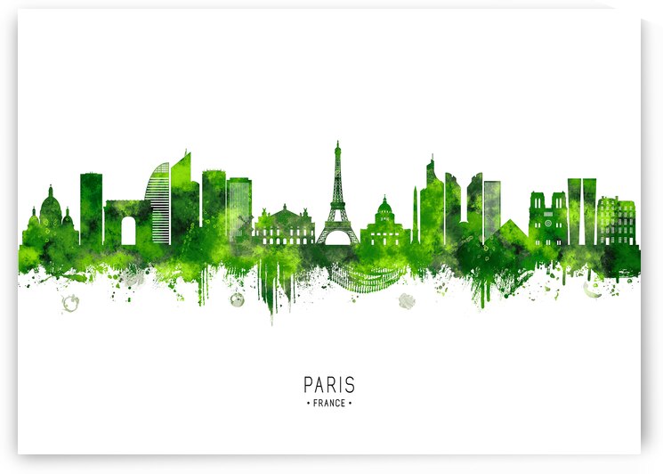 Paris France Cityscape by Towseef Dar