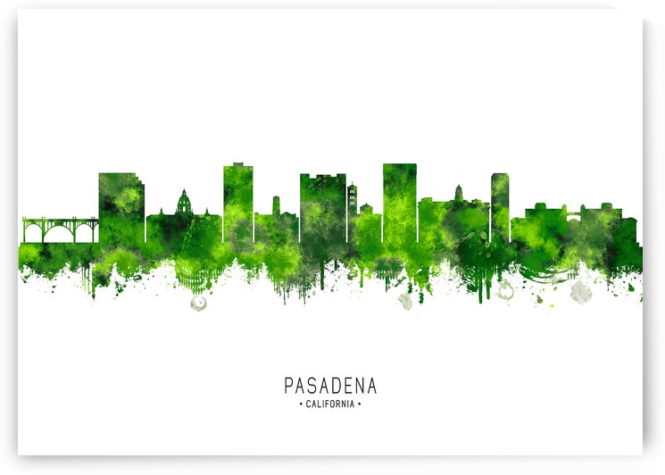 Pasadena California Cityscape by Towseef Dar