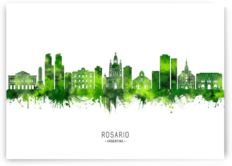 Rosario Argentina Cityscape by Towseef Dar