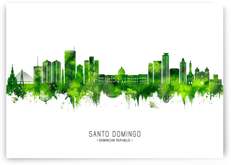 Santo Domingo Dominican Republic Cityscape by Towseef Dar