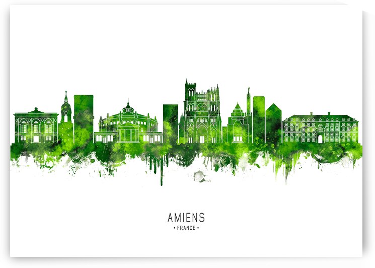 Amiens France Cityscape by Towseef Dar
