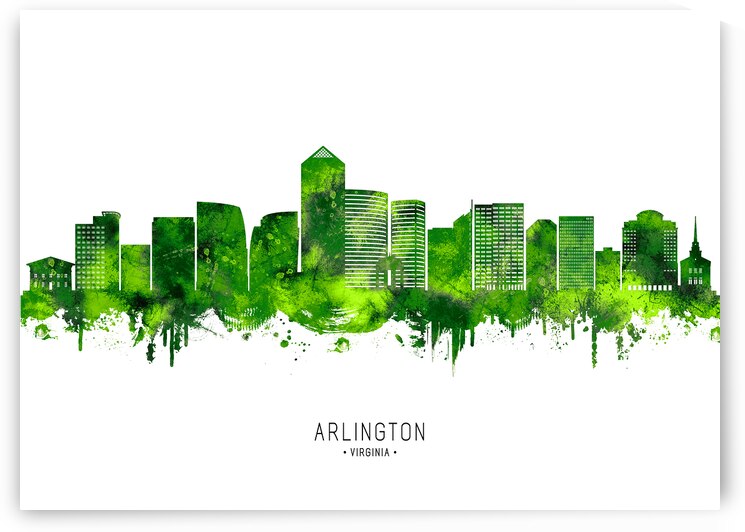 Arlington Virginia Cityscape by Towseef Dar