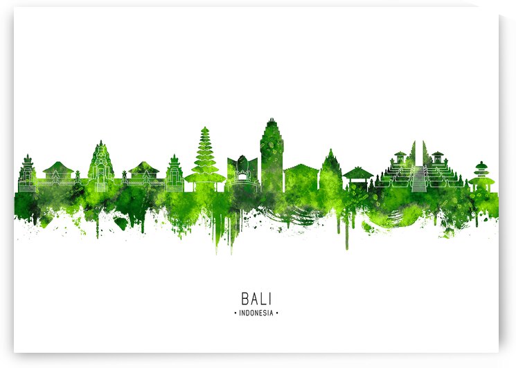 Bali Indonesia Cityscape by Towseef Dar