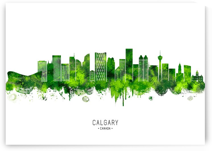 Calgary Canada Cityscape by Towseef Dar