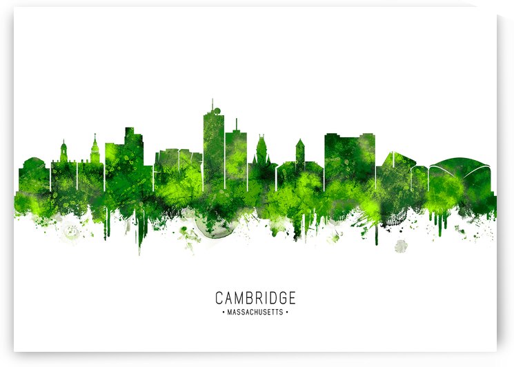 Cambridge Massachusetts Cityscape by Towseef Dar