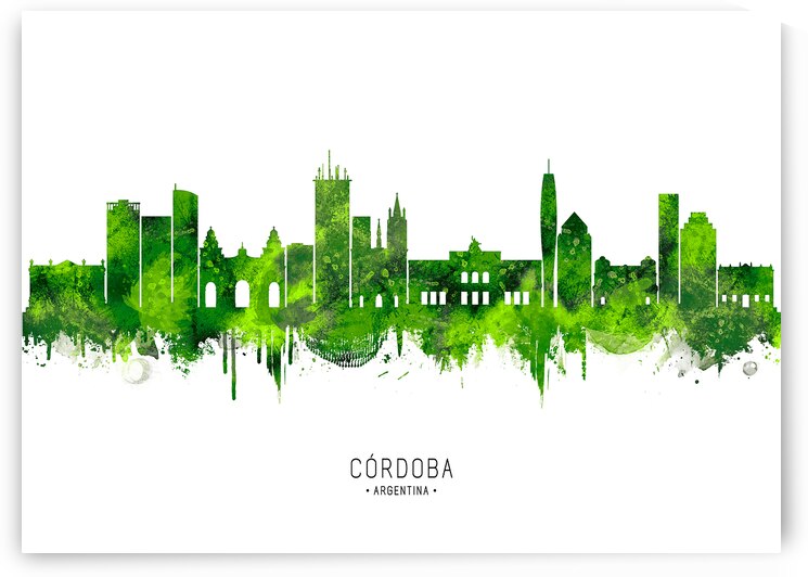 Cordoba Argentina Cityscape by Towseef Dar