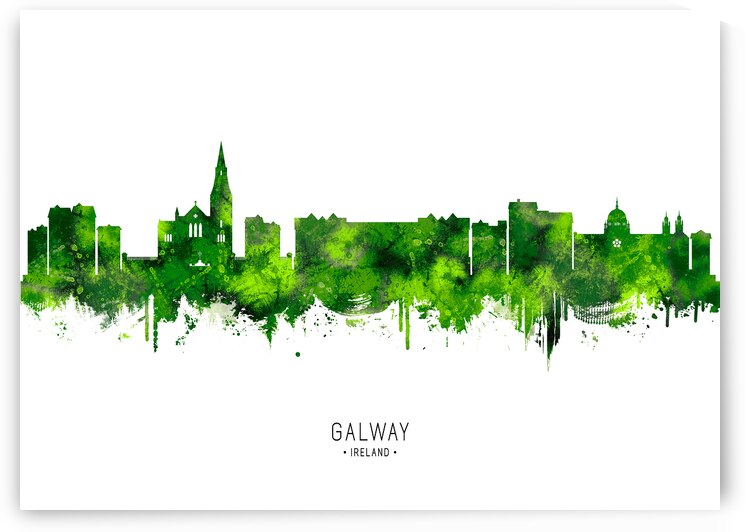 Galway Ireland Cityscape by Towseef Dar