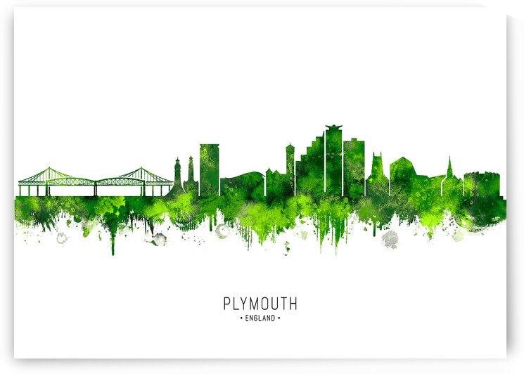 Plymouth England Cityscape by Towseef Dar