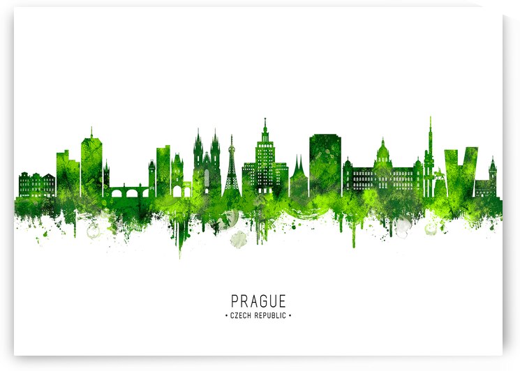 Prague Czech Republic Cityscape by Towseef Dar