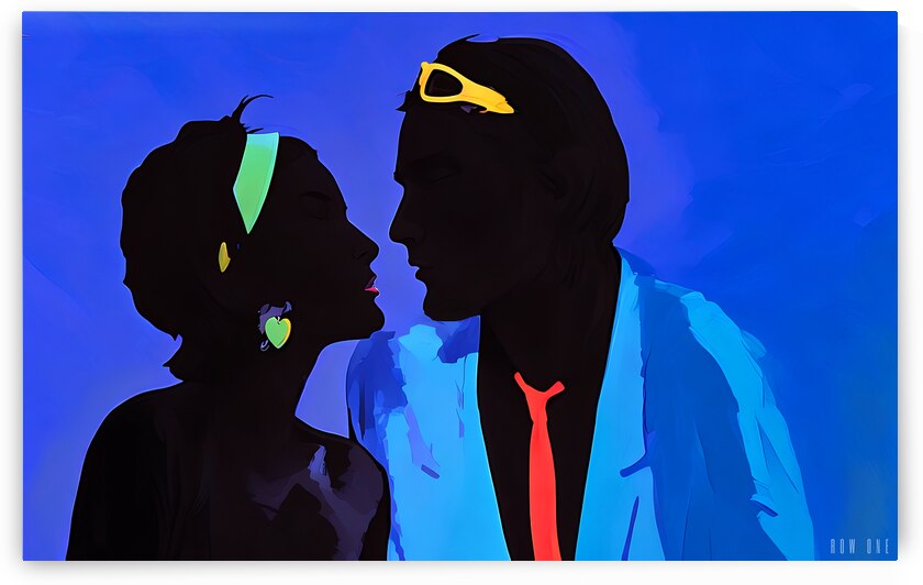 1980s couple by Row One Brand