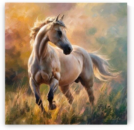 an exquisite impressionist painting of a lELPcn0 by Lotfi78