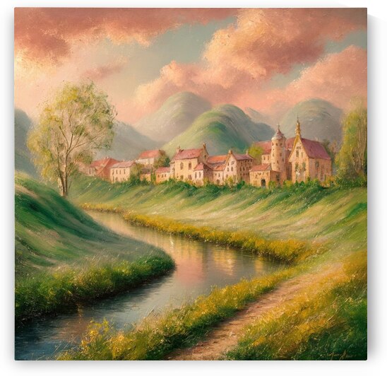 a mesmerizing impressionist painting of  6rZlZImv by Lotfi78