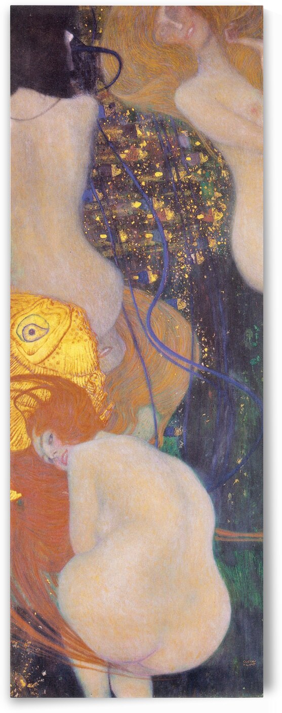 Gustav Klimt - Goldfish . 1902  by Wirla
