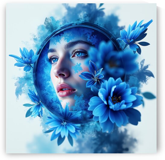 Blue Flowers  by Aniima Illussiya