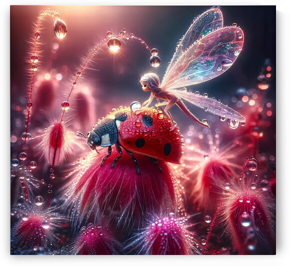 Lady Bug Fairy Tails  by Byron Johnson