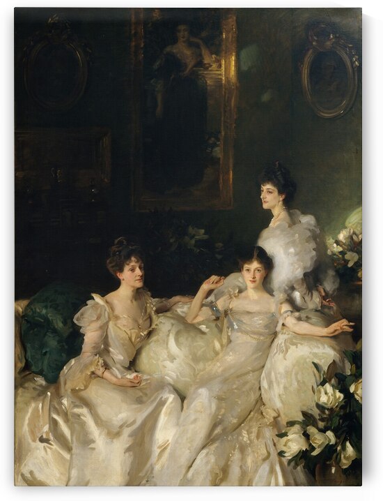 John Singer Sargent - The Wyndham Sisters - Lady Elcho by Wirla