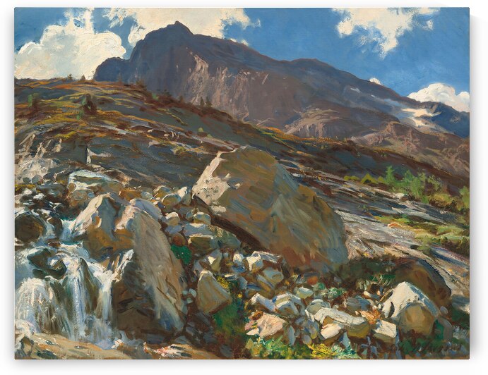 John Singer Sargent - Simplon Pass   by Wirla