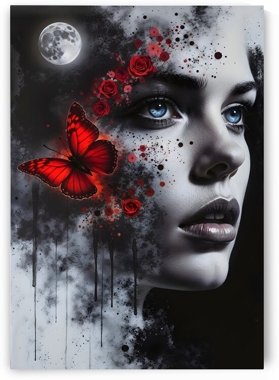 Red butterfly by NurpuArt