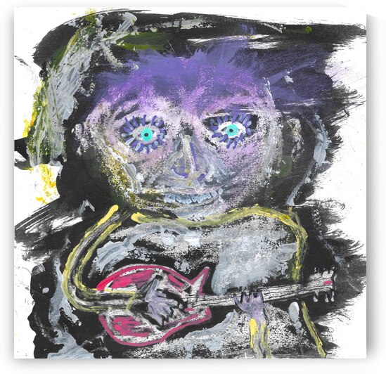 Blue Eyed Punk Rocker by Robert Burton