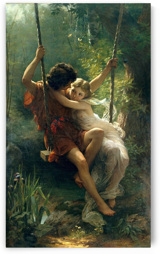 Springtime - Pierre Auguste Cot by Wirla
