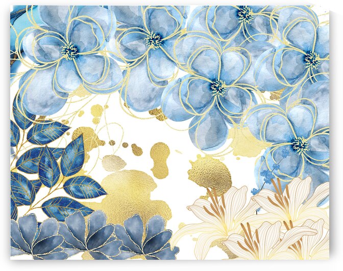 PDarden Modern Country Bloom -Original by P Darden