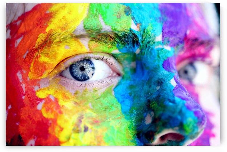 Face Digital art by Shlomo Smith by Shlomo Smith