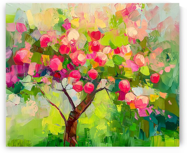 Abstract Apple Tree by Travelling Light