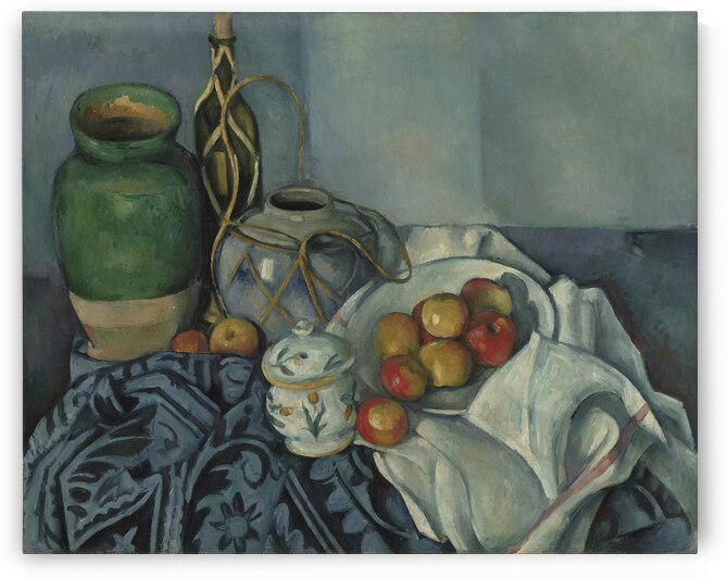 Paul Cezanne - Still Life with Apples . 1894  by Wirla