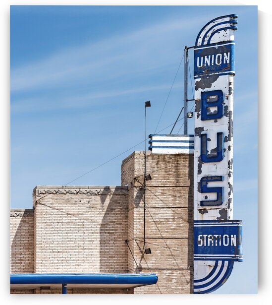 Bus Station by Mark Schacter