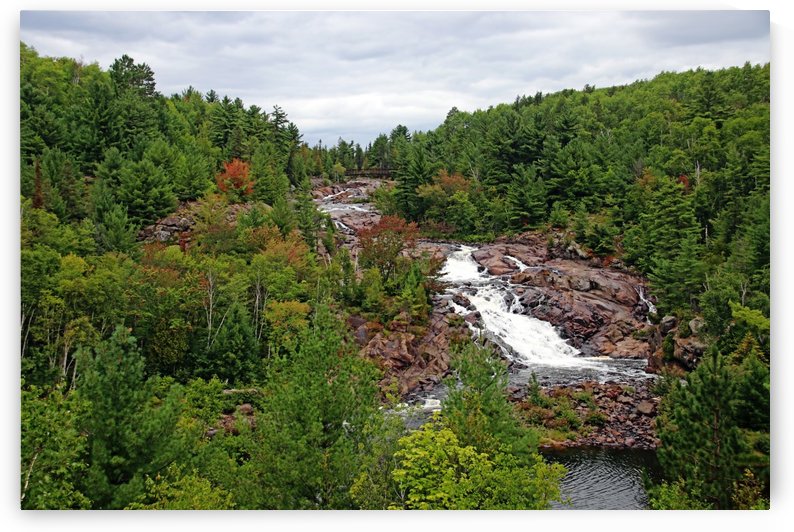 Onaping High Falls by Deb Oppermann