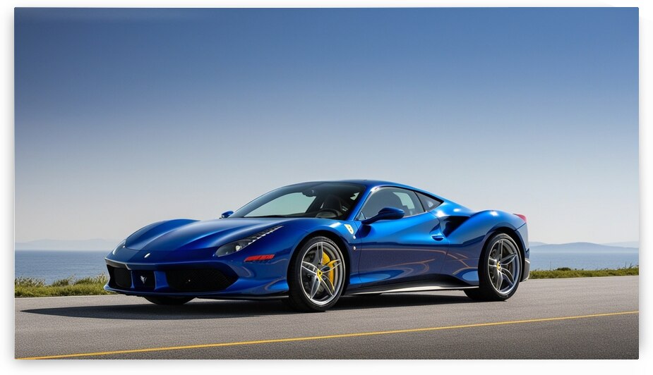 Ferrari: The Epitome of Luxury and Performance 1 by Amine Karaouzene