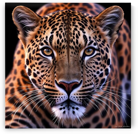 Majestic Leopard Stare by Fab Haven