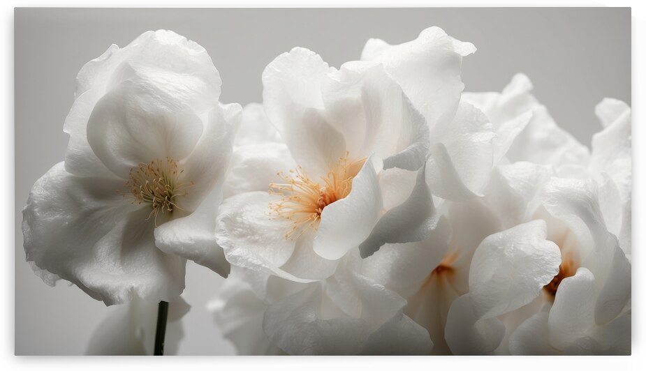 White Flora Fauna and Fabric Dream of Matisse 23 by The Mabazza Foundation 