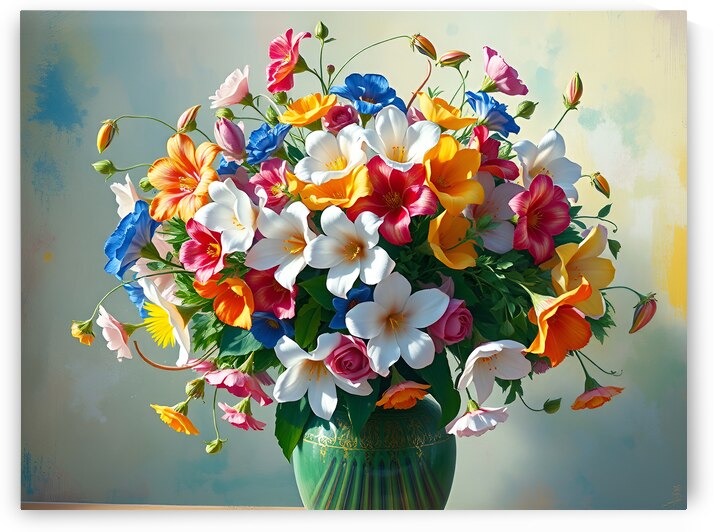 Artful Flower Arrangement 3 by Esmonbijouart