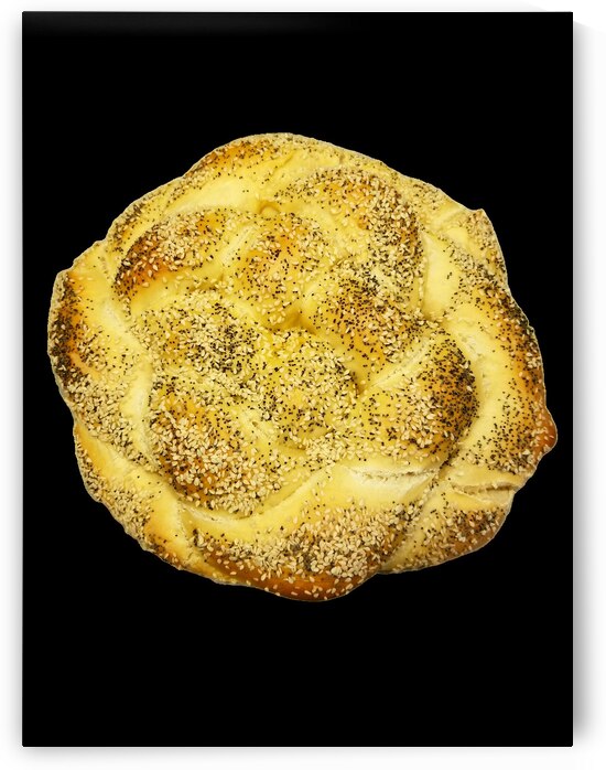 Round challah bread loaf by Creative Endeavors - Steven Oscherwitz