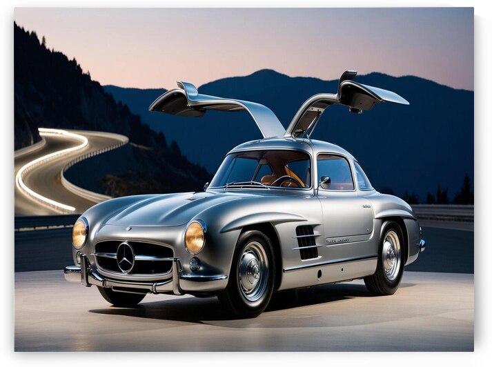 Timeless Elegance: Inside the Iconic Mercedes-Benz 300 SLR by ahmed farhat