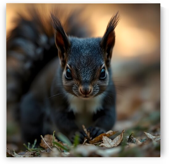 Adorable Squirrel Nature Close-Up by Fab Haven