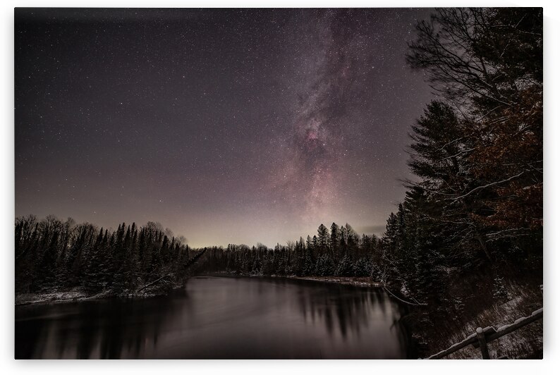 Winter Solstice 2024   the AuSable River 1 by Adrian Bradley