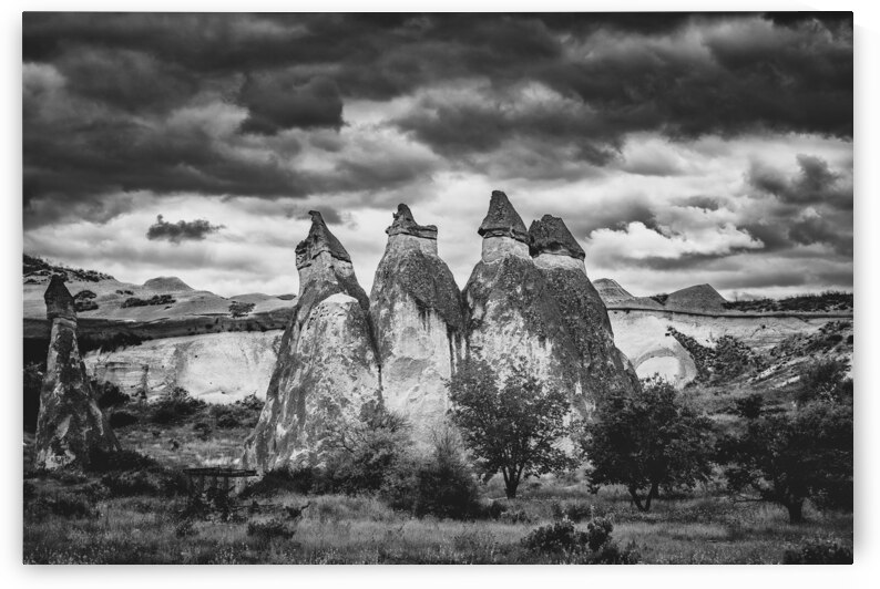 rock formations in the rose valley in turkey by Gualtiero Boffi