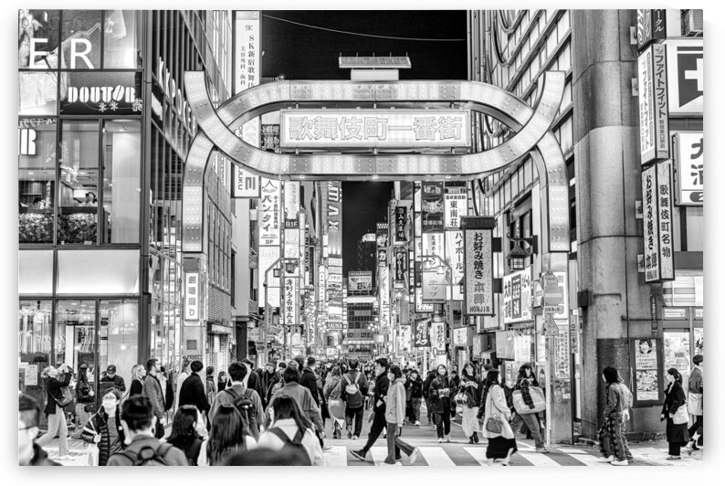 Kabukicho famous portal tokyo by Gualtiero Boffi