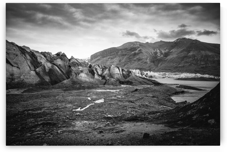 VATNAJOKULL 002 bw by Gualtiero Boffi