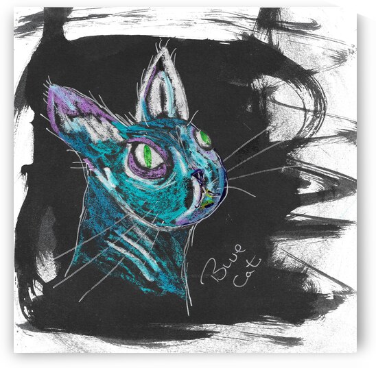 Blue Cat by Robert Burton