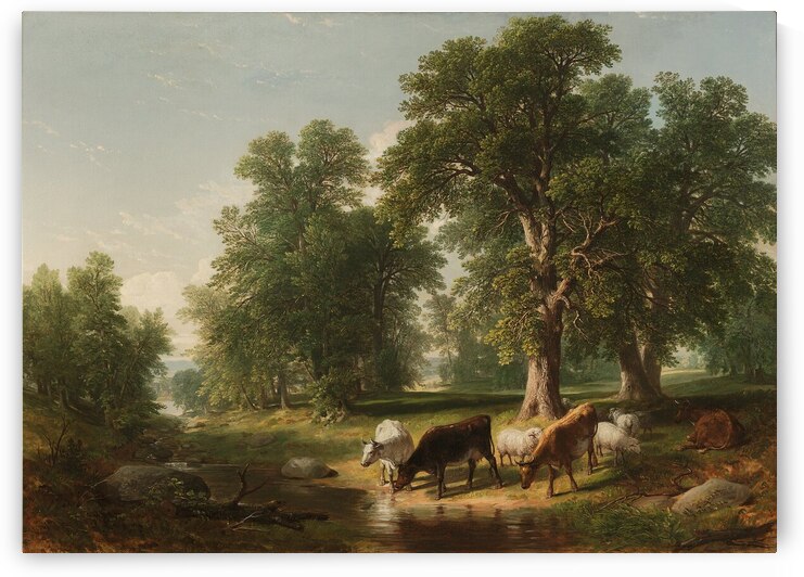  Asher Brown Durand - Summer Afternoon by Wirla