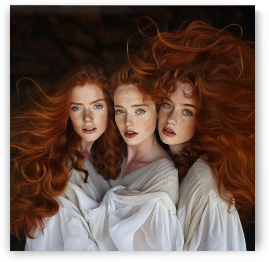The Eversen Triplets by Image by Raymond