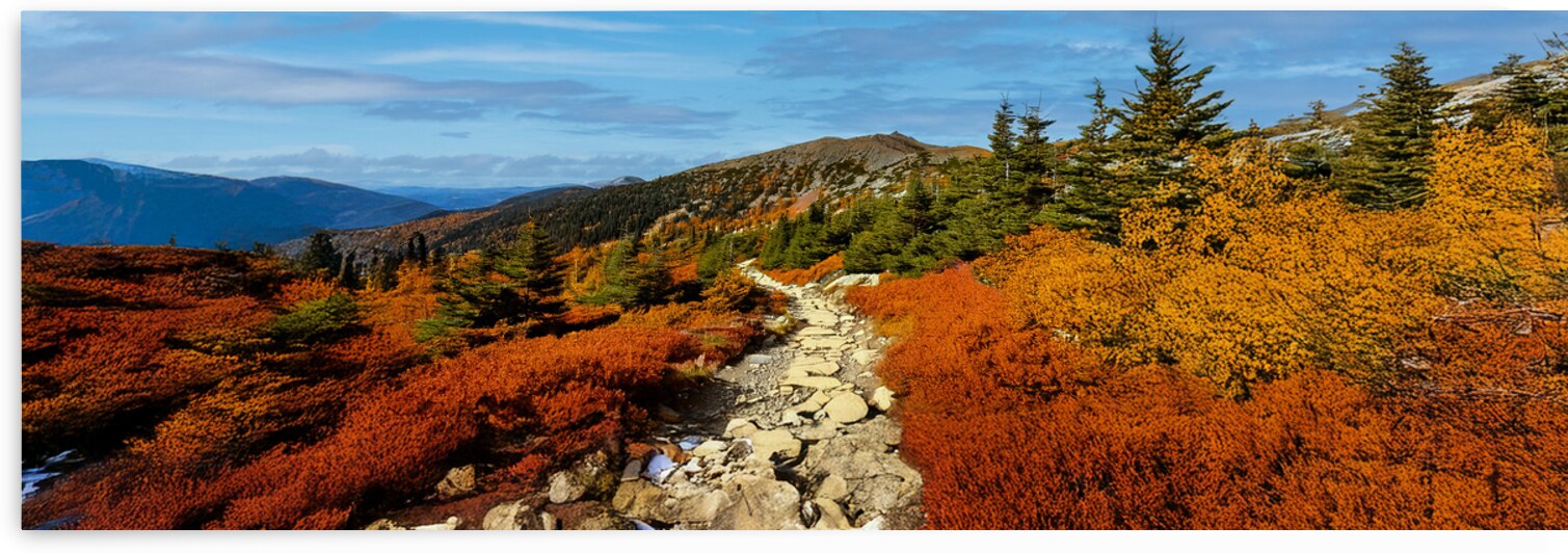 Autumn Hiking In The High Country by Frank Wilson