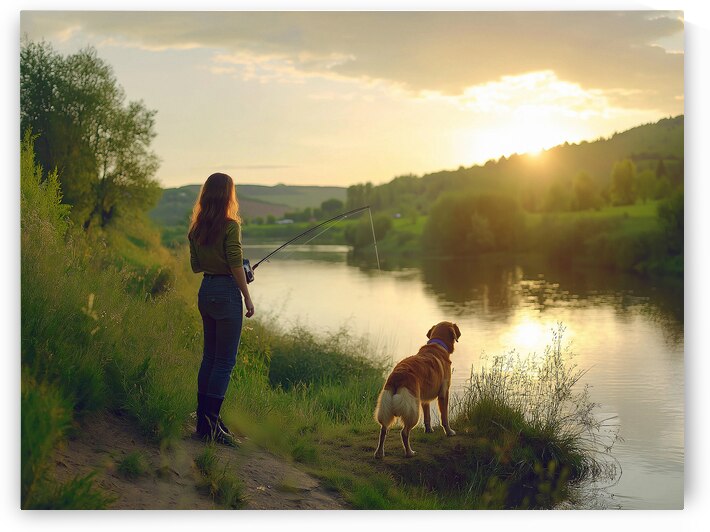 Golden Moments at Dusk by Image by Raymond