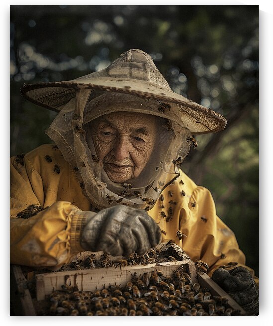 The Queen Bee s Devotion by Image by Raymond