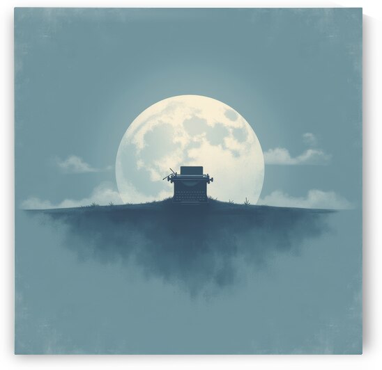  Solitary Typewriter  by Aniima Illussiya