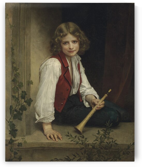  William-Adolphe Bouguereau - Pifferaro . 1870 by Wirla